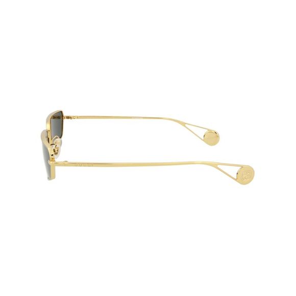 Gucci Cat Eye-Frame Metal Sunglasses Gold Womens - Picture 3 of 4